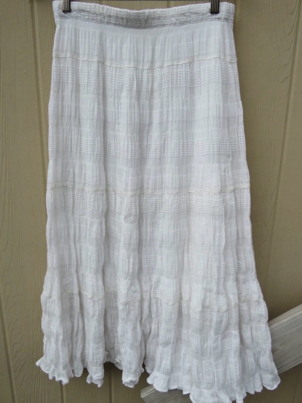 Max Studio White Maxi Skirt
